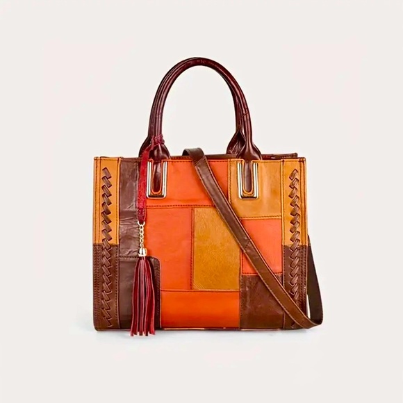 Genuine Leather~NWOT~Cobbler Legend Vintage Handmade Satchel/Shoulderbag/Tote - Picture 8 of 11